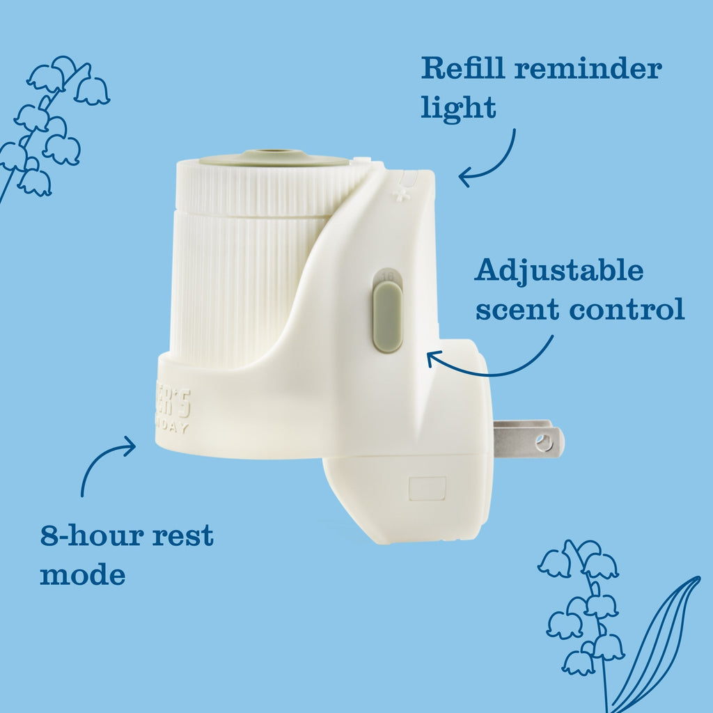 Rain Water Plug In Scented Oil Warmer With Refill