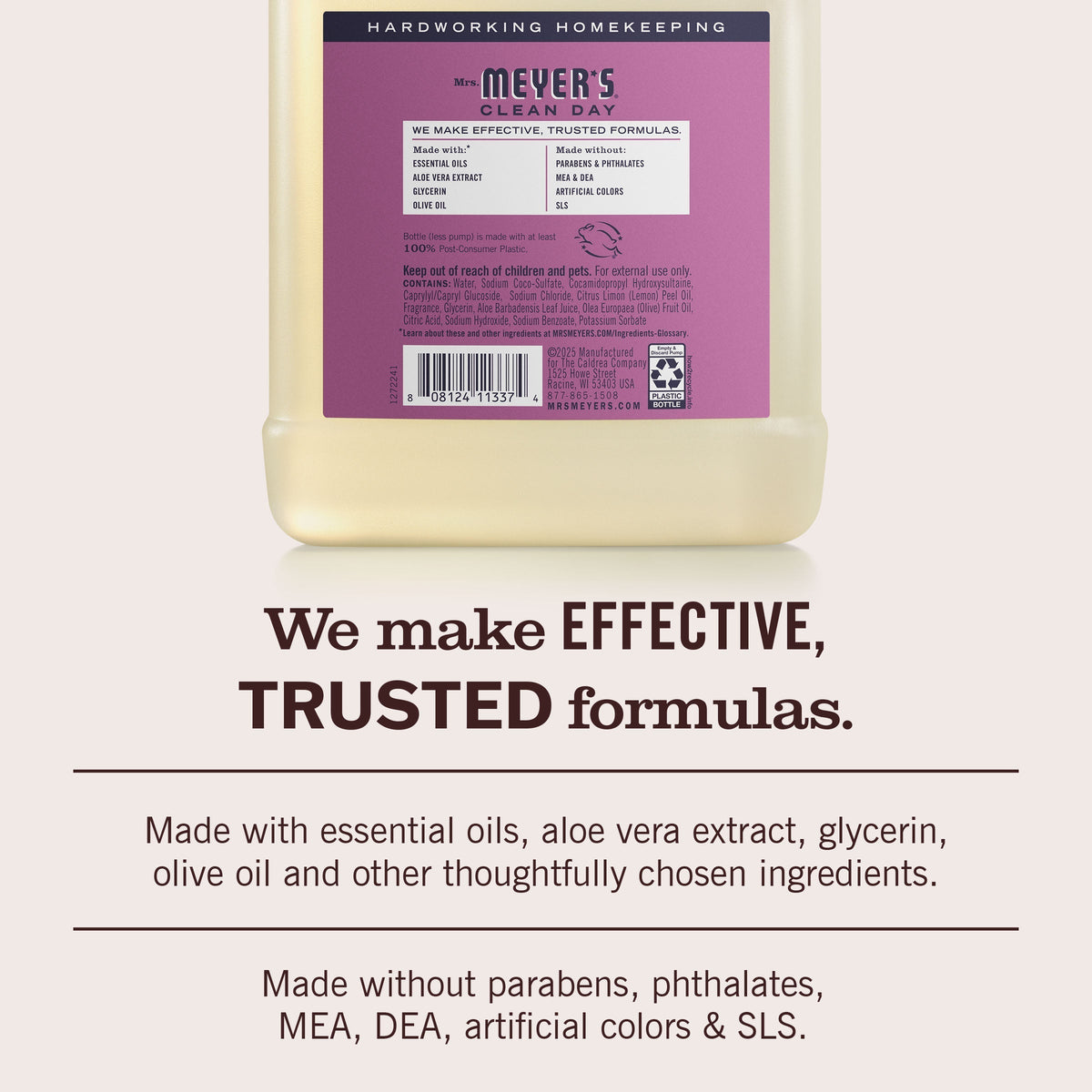 Mrs. Meyer's Plum Berry Liquid Hand Soap Refill