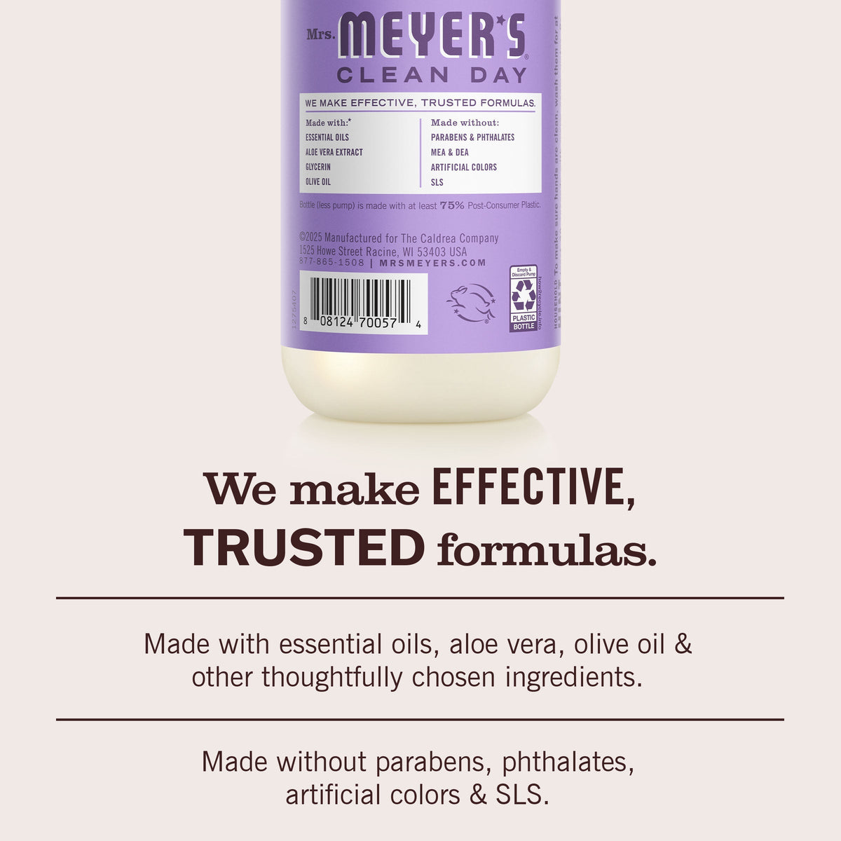Mrs. Meyer's Lilac Liquid Hand Soap 3-count Bundle