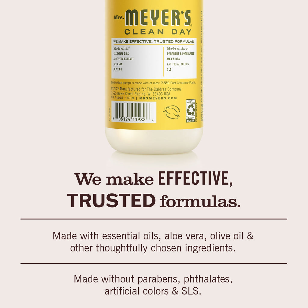 Mrs. Meyer's Dandelion Liquid Hand Soap 3-count Bundle