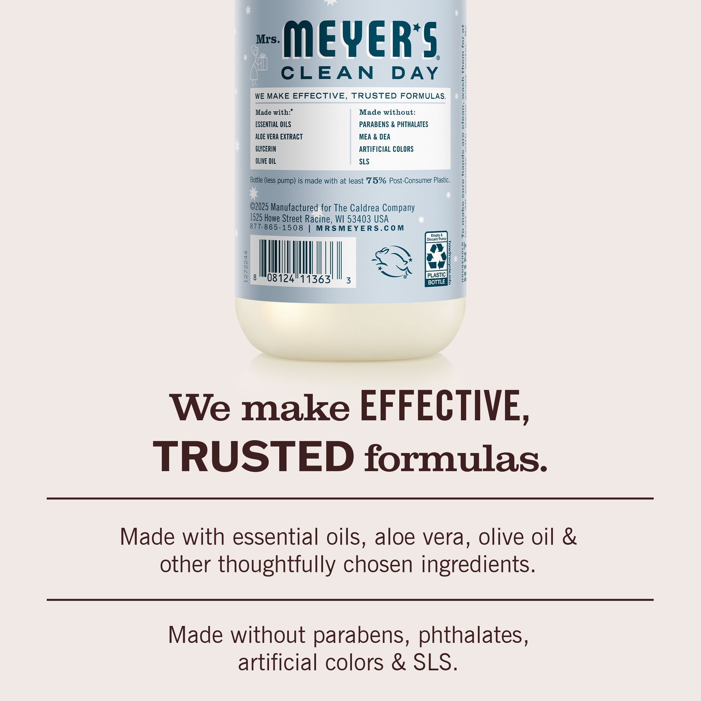 Mrs. Meyer's Snowdrop Liquid Hand Soap 3-count Bundle